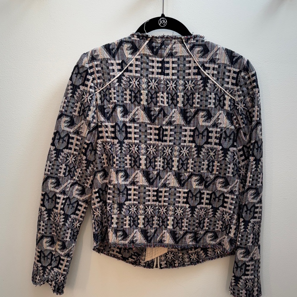 Patterned Women's Jacket - Picture 5 of 6
